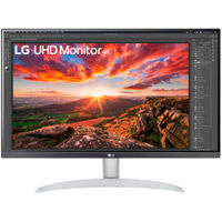 LG - 27 IPS LED 4K UHD AMD FreeSync Monitor with HDR (HDMI, DisplayPort, USB) - White