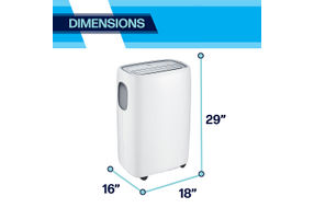 Arctic Wind - 500 Sq. Ft. Portable Air Conditioner with Heat - White