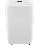 LG - 250 Sq. Ft. Portable Air Conditioner - White
