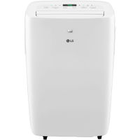 LG - 350 Sq. Ft. Portable Air Conditioner - White
