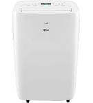 LG - 350 Sq. Ft. Portable Air Conditioner - White