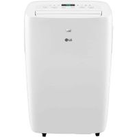 LG - 350 Sq. Ft. Portable Air Conditioner - White