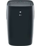 LG - 400 Sq. Ft. Smart Portable Air Conditioner - Black