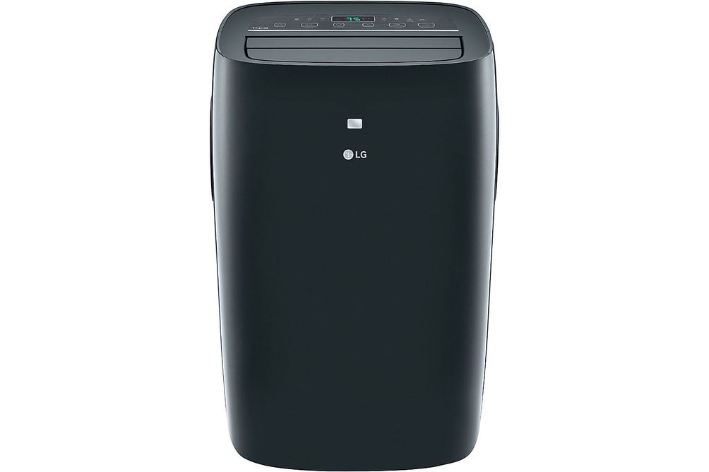 LG - 400 Sq. Ft. Smart Portable Air Conditioner - Black