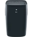 LG - 400 Sq. Ft. Smart Portable Air Conditioner - Black