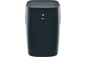 LG - 400 Sq. Ft. Smart Portable Air Conditioner - Black