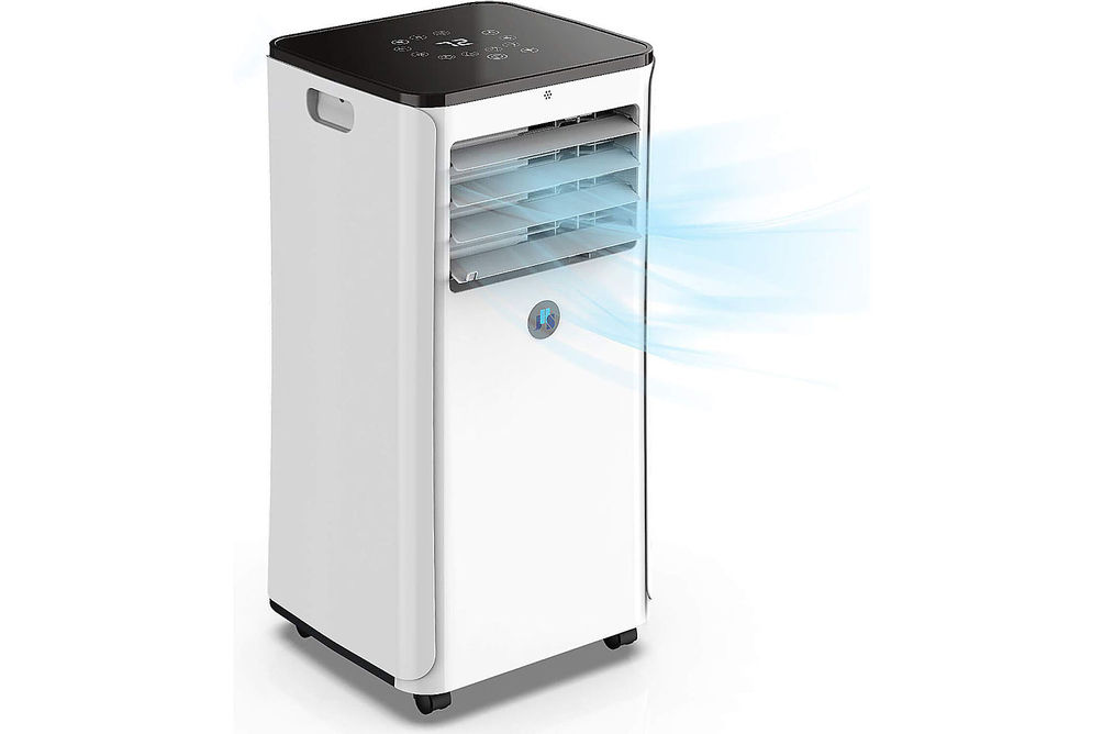 JHS - 350 Sq. Ft. Portable Air Conditioner - White
