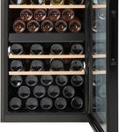 Haier - 44-Bottle Wine Cooler - Black Glass