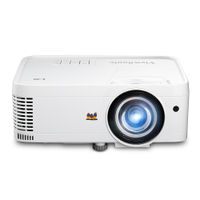 ViewSonic - LS550WH WXGA 3000 Lumens Short Throw DLP Projector - White