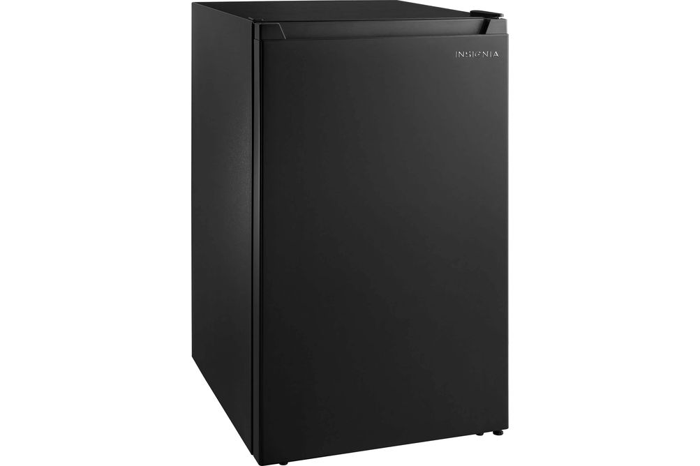 Insignia - 4.4 Cu. ft. Mini Fridge - Black