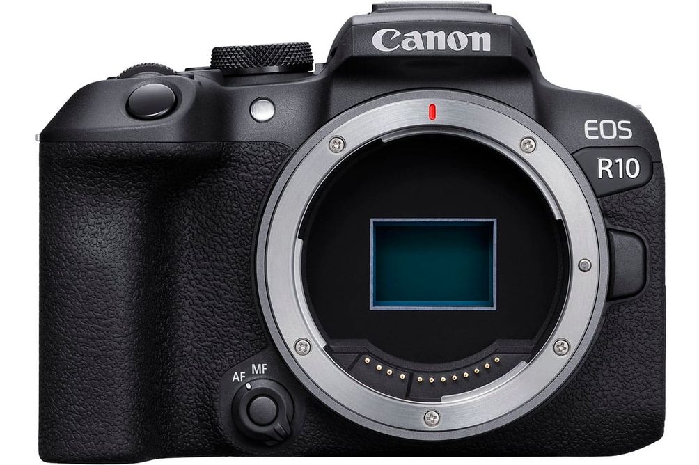 Canon - EOS R10 Mirrorless Camera with RF-S 18-45 f/4.5-6.3 IS STM Lens - Black