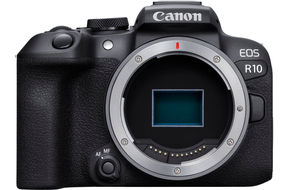 Canon - EOS R10 Mirrorless Camera with RF-S 18-45 f/4.5-6.3 IS STM Lens - Black