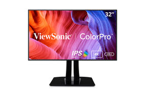 ViewSonic - ColorPro VP3268A-4K 31.5 IPS 4K UHD Monitor (DisplayPort USB, HDMI) - Black