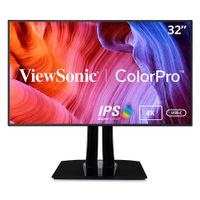 ViewSonic - ColorPro VP3268A-4K 31.5 IPS 4K UHD Monitor (DisplayPort USB, HDMI) - Black