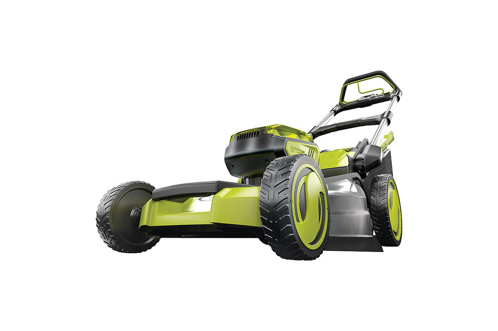 Sun Joe - 48-Volt iON+ Cordless Self Propelled Lawn Mower Kit - Green