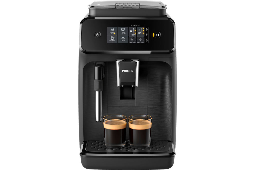 Philips 1200 Series Fully Automatic Espresso Machine with Milk Frother  Black EP1220/04 - Best Buy