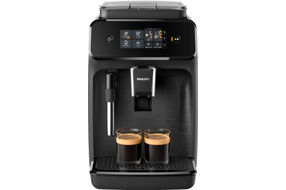 Philips - 1200 Series Fully Automatic Espresso Machine with Milk Frother - Black