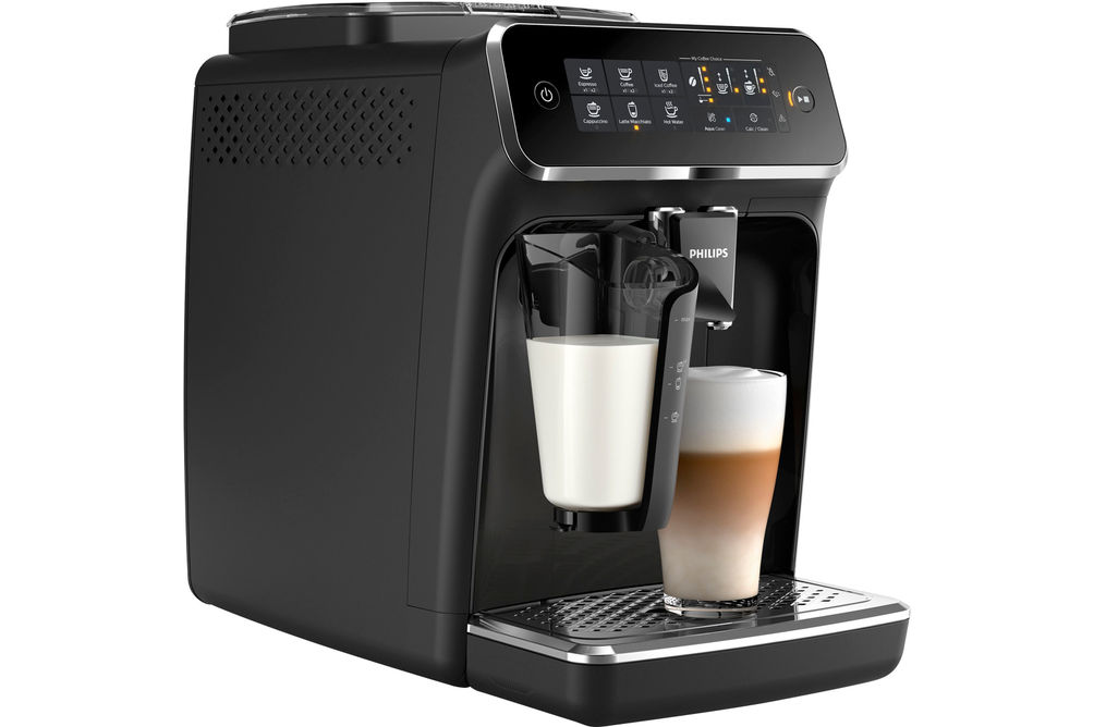 Philips 3200 Series Fully Automatic Espresso Machine with LatteGo Milk Frother and Iced Coffee, 5 C