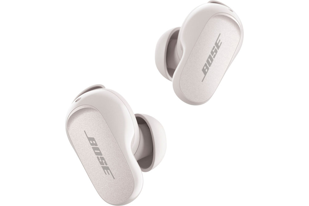 Bose - QuietComfort Earbuds II True Wireless Noise Cancelling In-Ear Headphones - Soapstone