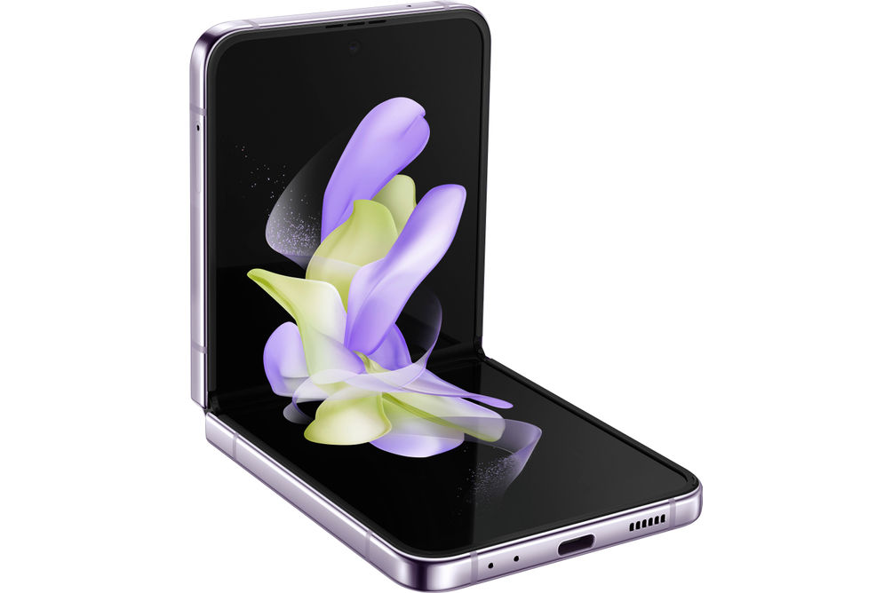 Samsung - Galaxy Z Flip4 256GB (Unlocked) - Bora Purple