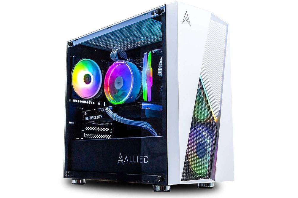 Allied Gaming - Stinger Gaming Desktop - AMD Ryzen 5 1600 - 16GB RGB 3200 Memory - NVIDIA GeForce G