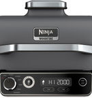 Ninja - Woodfire Outdoor Grill & Smoker, 7-in-1 Master Grill, BBQ Smoker, & Outdoor Air Fryer with