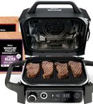 Ninja - Woodfire Outdoor Grill & Smoker, 7-in-1 Master Grill, BBQ Smoker, & Outdoor Air Fryer with