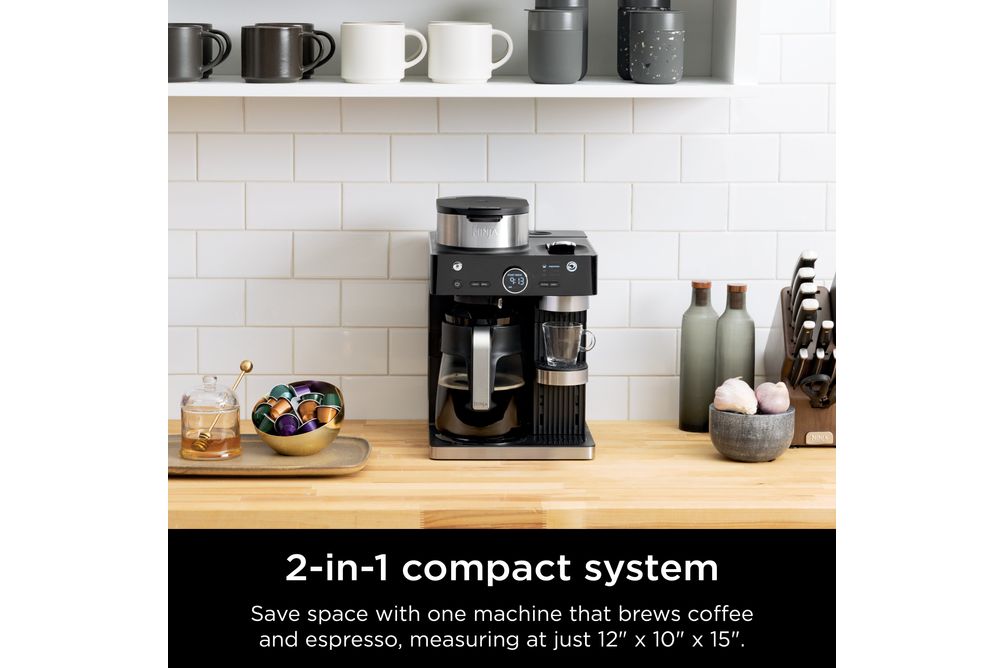 Ninja 7 Style Espresso & Coffee Barista System, Single-Serve