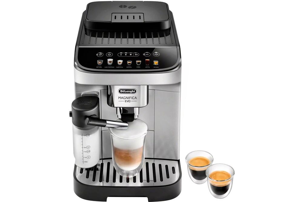 De'Longhi - Magnifica Evo Coffee and Espresso Machine - Silver