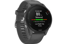 Garmin - Forerunner 255 GPS Smartwatch 46 mm Fiber-reinforced polymer - Slate Grey