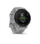 Garmin - Forerunner 255S GPS Smartwatch 41 mm Fiber-reinforced polymer - Powder Gray