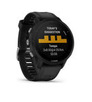 Garmin - Forerunner 955 GPS Smartwatch 47 mm Fiber-reinforced polymer - Black