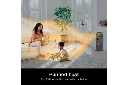 Shark - 3-in-1 Air Purifier, Heater & Fan with NanoSeal HEPA, Cleansense IQ, Odor Lock, for 500 Sq.