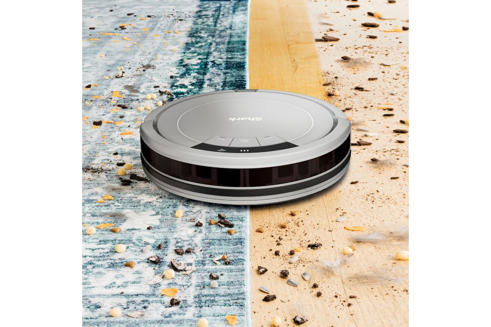 Shark - ION Robot Vacuum, Wi-Fi Connected - Light Gray