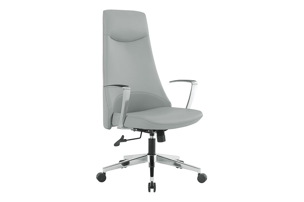 Office Star Products - High Back Antimicrobial Fabric Office Chair - Dillon Steel