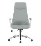 Office Star Products - High Back Antimicrobial Fabric Office Chair - Dillon Steel