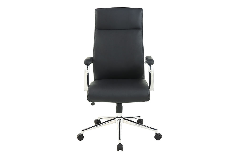 Office Star Products - High Back Antimicrobial Fabric Chair - Dillon Black