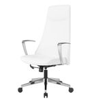 Office Star Products - High Back Antimicrobial Fabric Office Chair - Dillon Snow