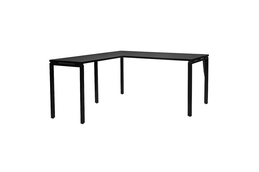 OSP Home Furnishings - Prado L Workstation in - Black