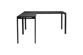 OSP Home Furnishings - Prado L Workstation in - Black