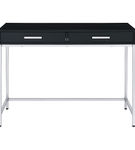 OSP Home Furnishings - Alios Desk - Black/Chrome