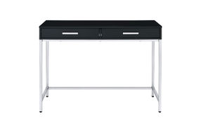 OSP Home Furnishings - Alios Desk - Black/Chrome