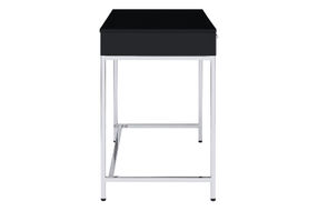 OSP Home Furnishings - Alios Desk - Black/Chrome