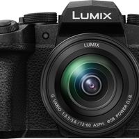 Panasonic - LUMIX G95 Mirrorless 4K Camera with 12-60mm F3.5-5.6 Micro Four Thirds Lens - Black