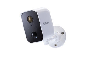 Swann - CoreCam 4-Camera Indoor/Outdoor Wireless 1080p Solar Panel Security System