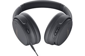 Bose - QuietComfort 45 Wireless Noise Cancelling Over-the-Ear Headphones - Eclipse Grey