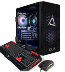 CLX - SET Gaming Desktop - AMD Ryzen 5 5600G - 8GB Memory - Radeon Graphics Shared - 500GB M.2 NVMe