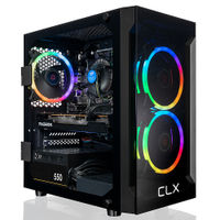 CLX - SET Gaming Desktop - Intel Core i5 11400F - 16GB Memory - Radeon RX 6500 XT - 1TB M.2 NVMe SS