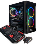 CLX - SET Gaming Desktop - Intel Core i5 11400F - 16GB Memory - Radeon RX 6500 XT - 1TB M.2 NVMe SS