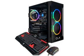 CLX - SET Gaming Desktop - Intel Core i5 11400F - 16GB Memory - Radeon RX 6500 XT - 1TB M.2 NVMe SS